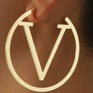 Golden V Earrings